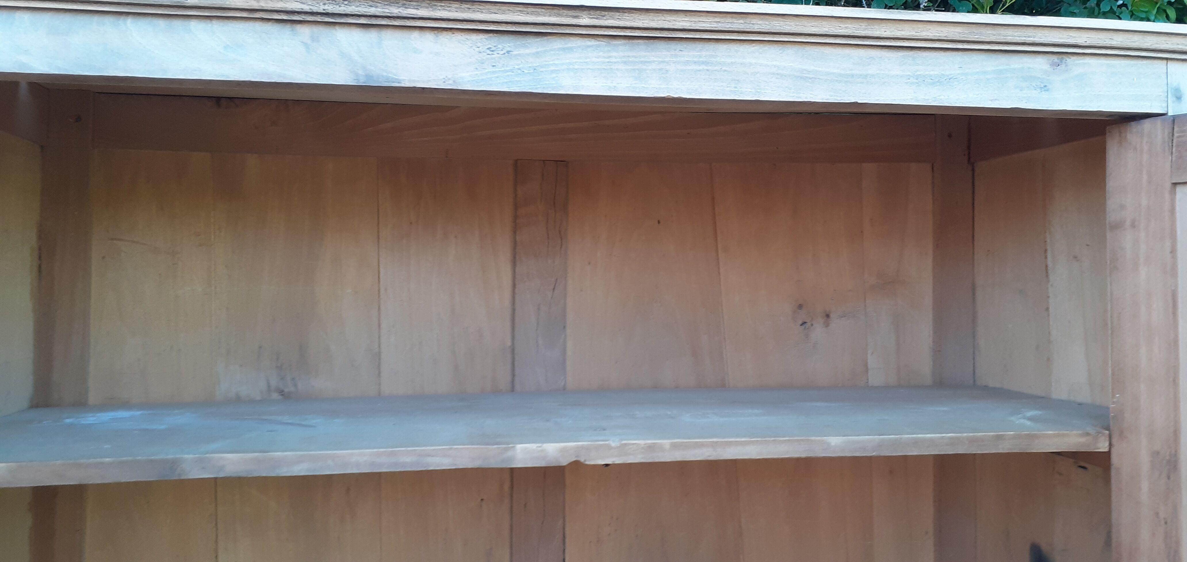 Parisian wardrobe 2 doors in oak raw wood