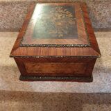 Old inlaid box