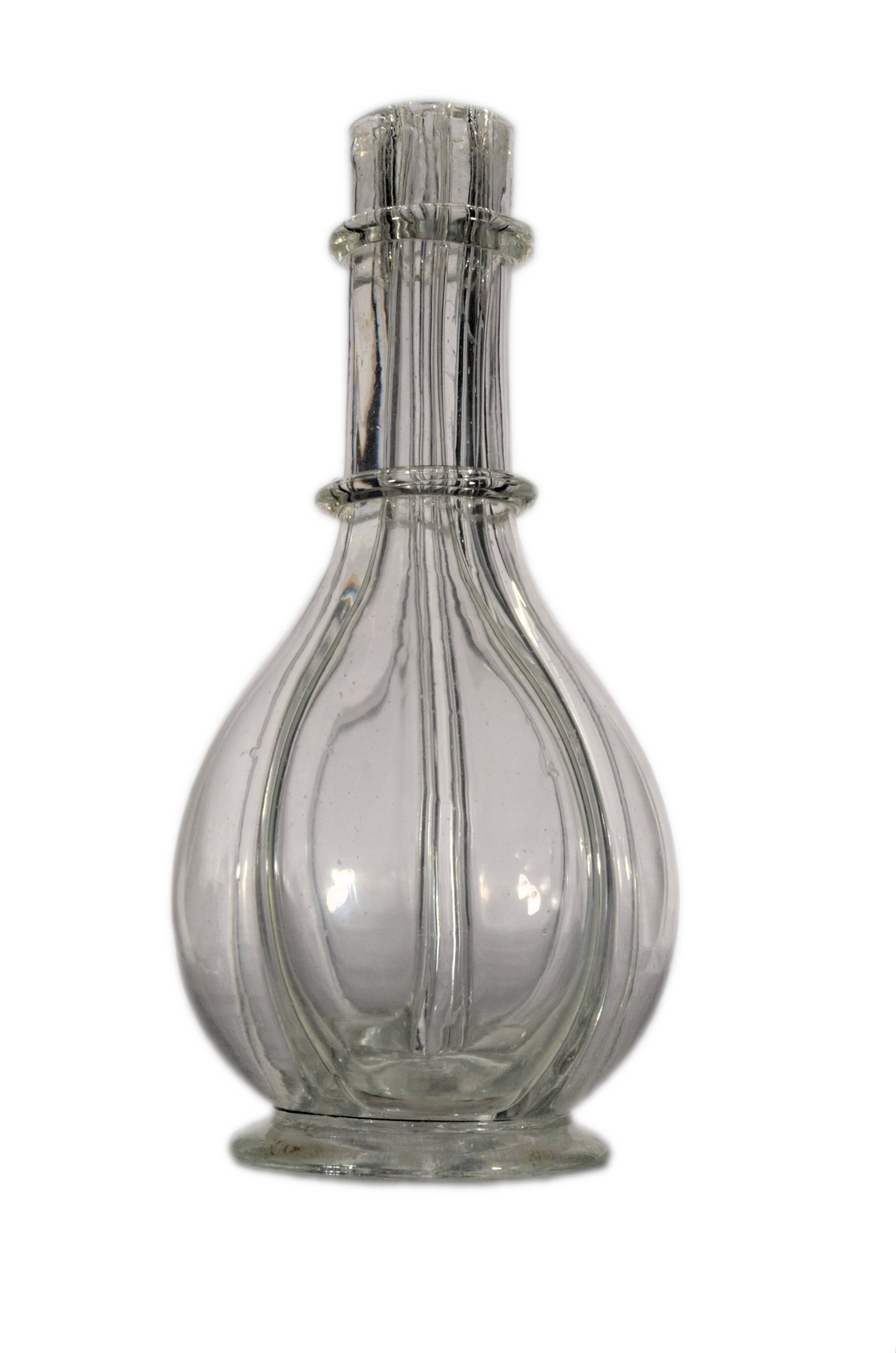 Antique liqueur carafe made in France.