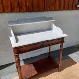 white marble dressing table, dressing table