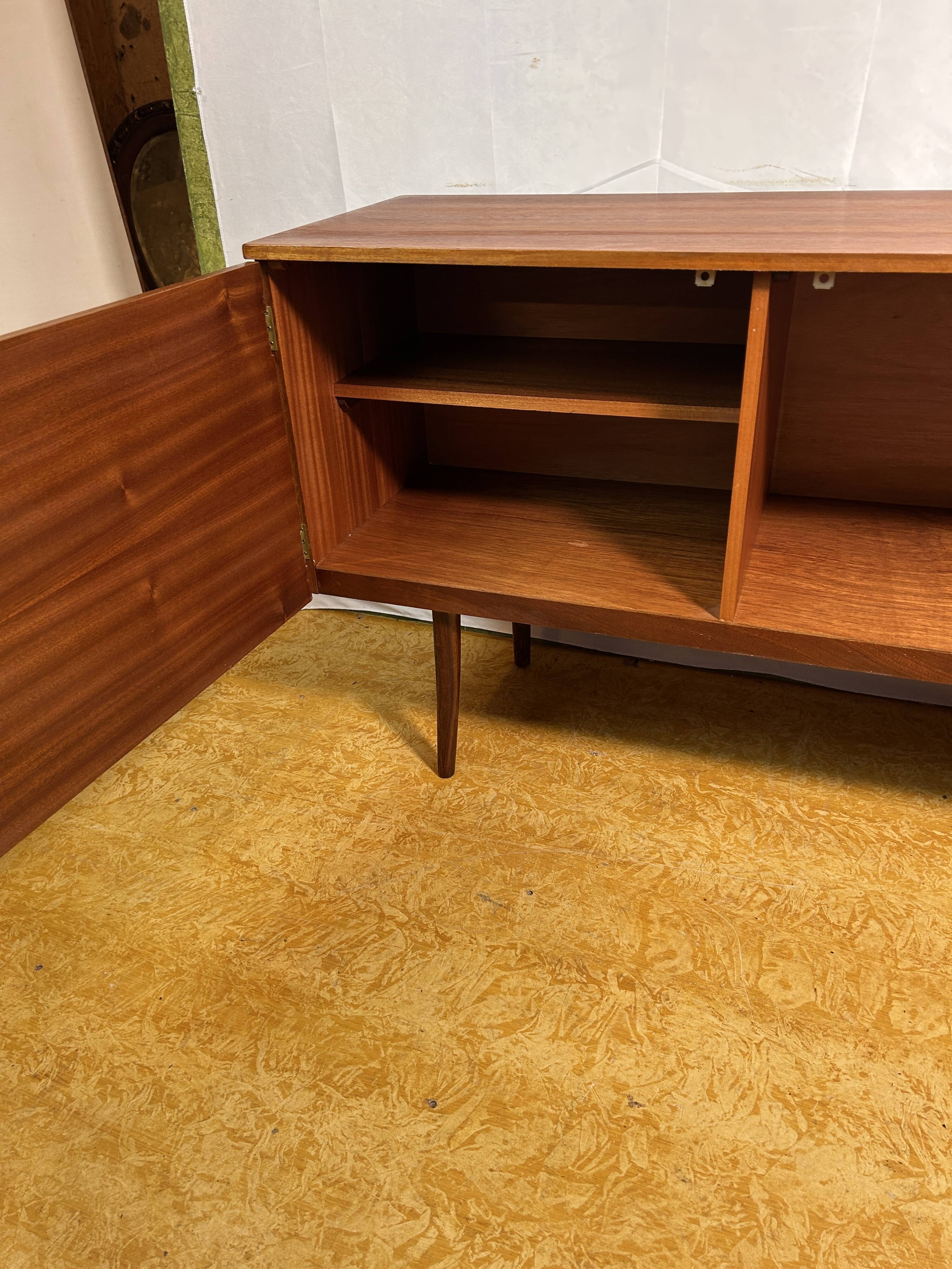 Mid century retro vintage teak sideboard by Wrighton 1960
