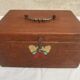 Antique sewing box, vintage