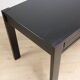 Vintage Simat edition desk in blackened wood, 1980