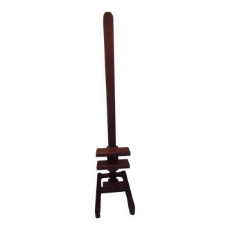 Rod easel for exhibition