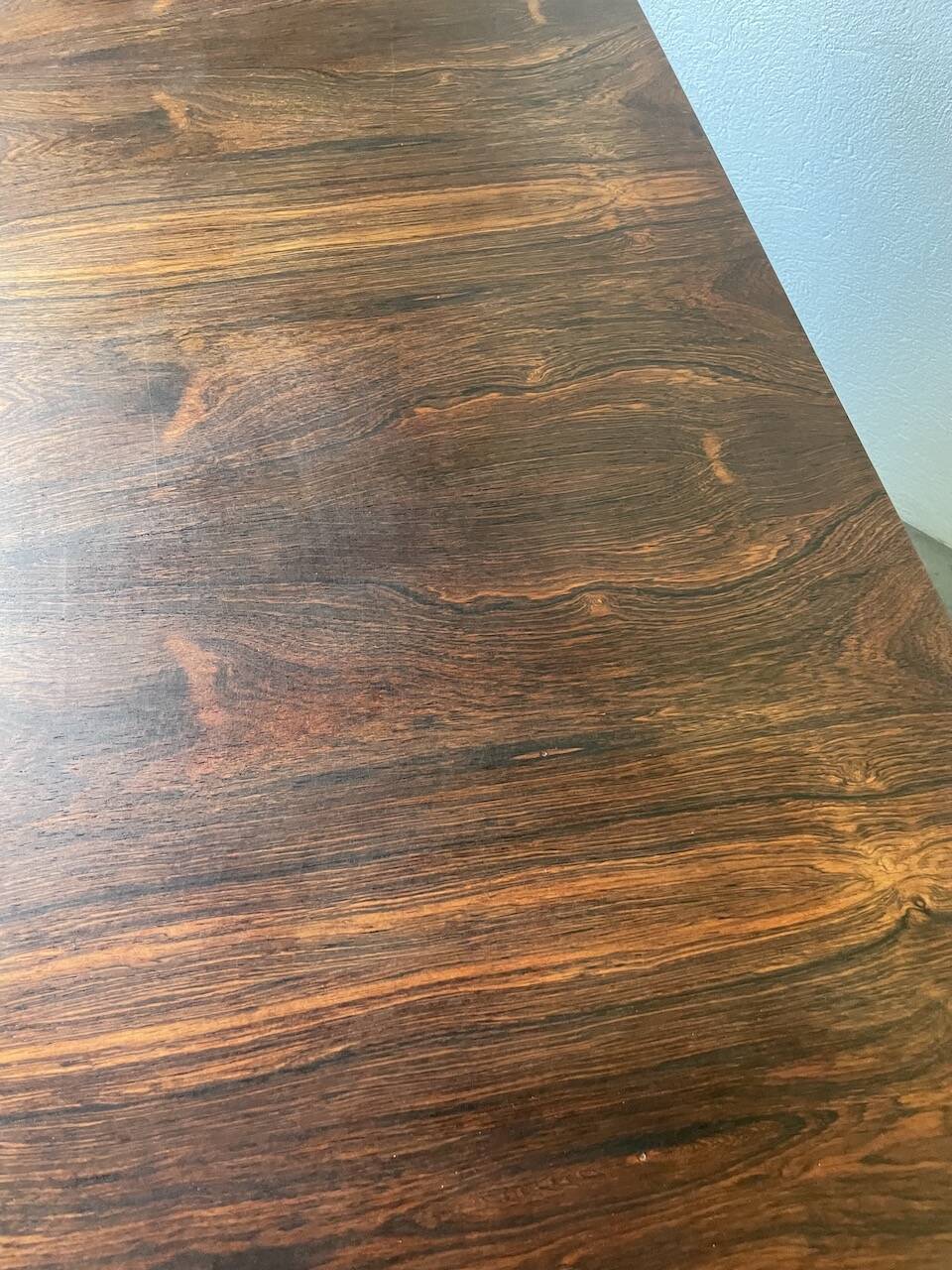 Desk and its Scandinavian rosewood chair