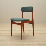 Set of six teak chairs, Danish design, 1960s, manufacture: N. & K. Bundgaar