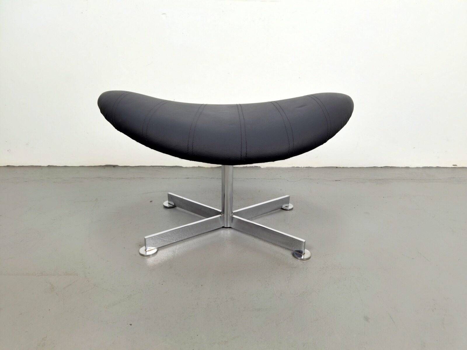 Vintage Lip Ottoman by Rudolf Wolf for Rohe Noordwolde, 1960s
