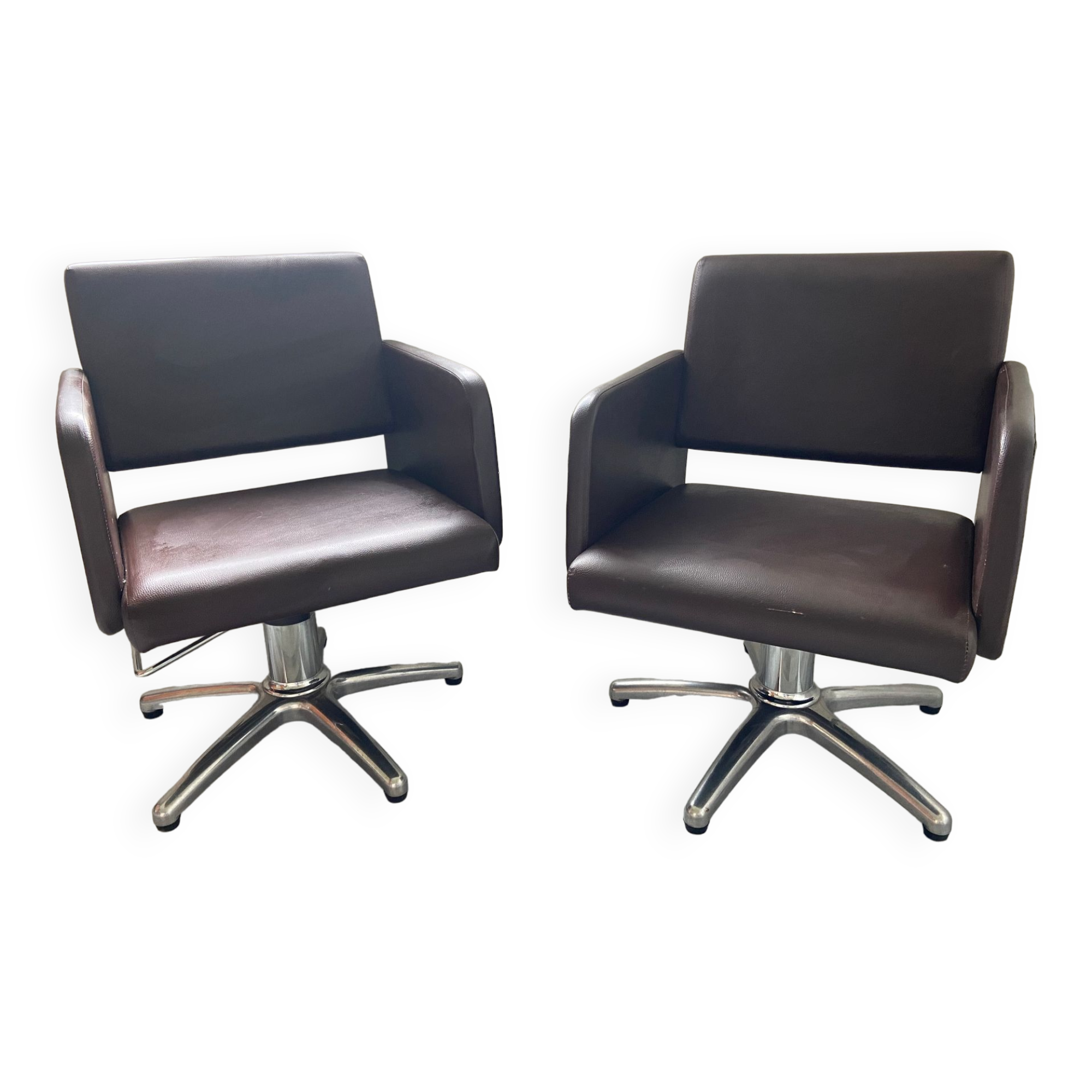 Pair of Hairdresser's Armchairs