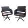 Pair of Hairdresser's Armchairs
