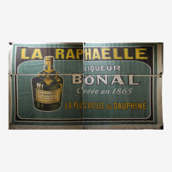 Affiche ancienne pub bonal 320x240cm