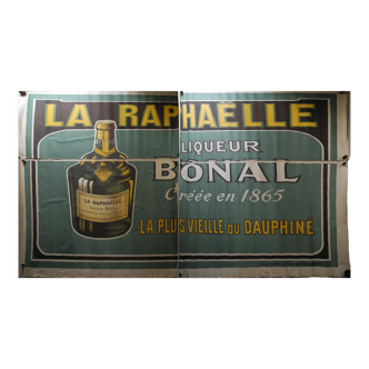 Affiche ancienne pub bonal 320x240cm