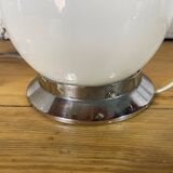 Pair of opaline ceiling lights