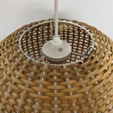 Vintage rattan ball suspension