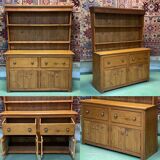 English buffet in early 20th century pine