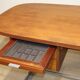 Vintage desk by George Nelson in wood and aluminum, 1960s