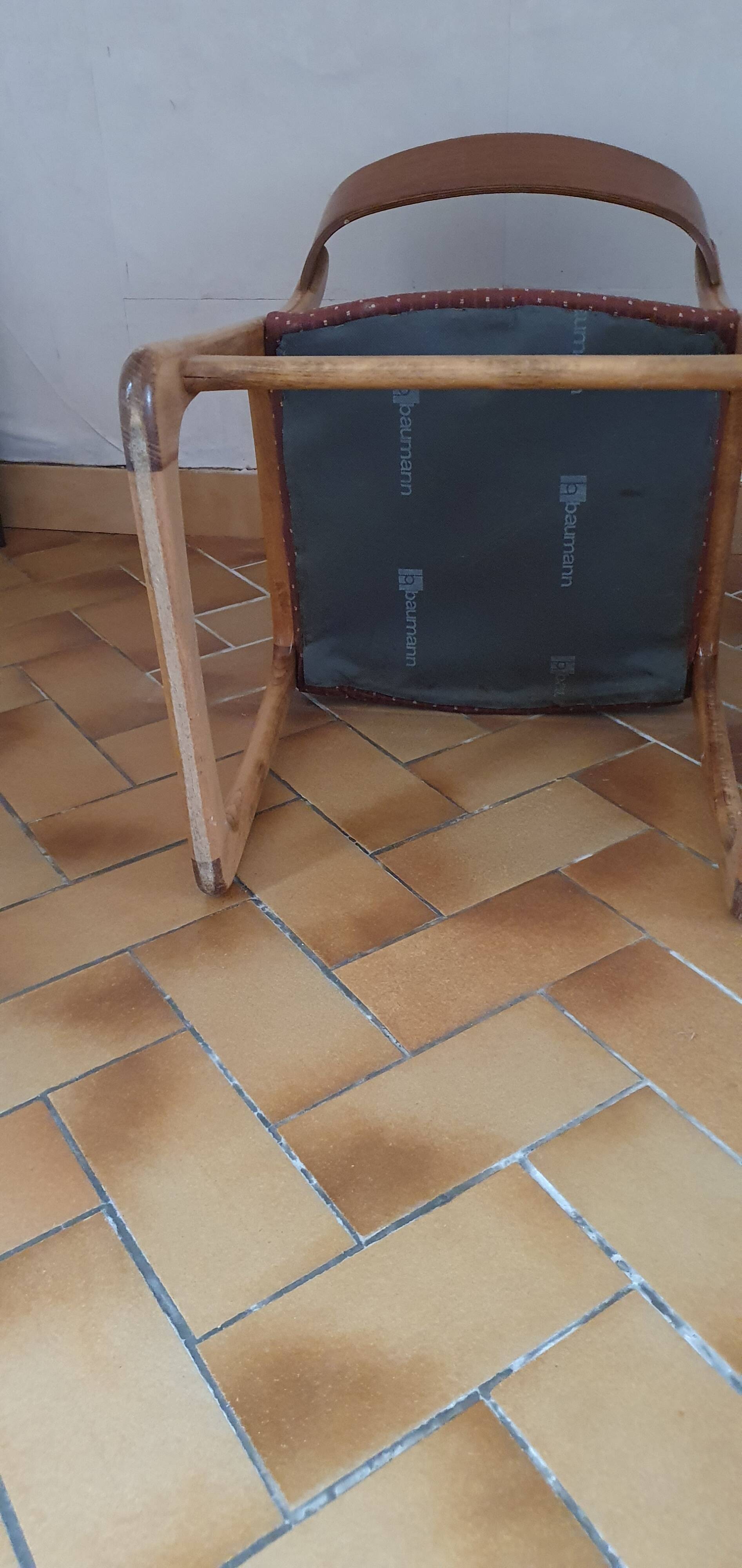 Bauman sled chairs