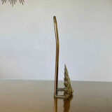 Letter holder "sun" brass 60s 70s