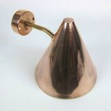 Cone Shaped Wall Lights in Copper and Brass by Hans-Agne Jakobsson – Iconic Scandinavian Design