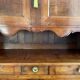 Empire-style cherry wood two-piece buffet