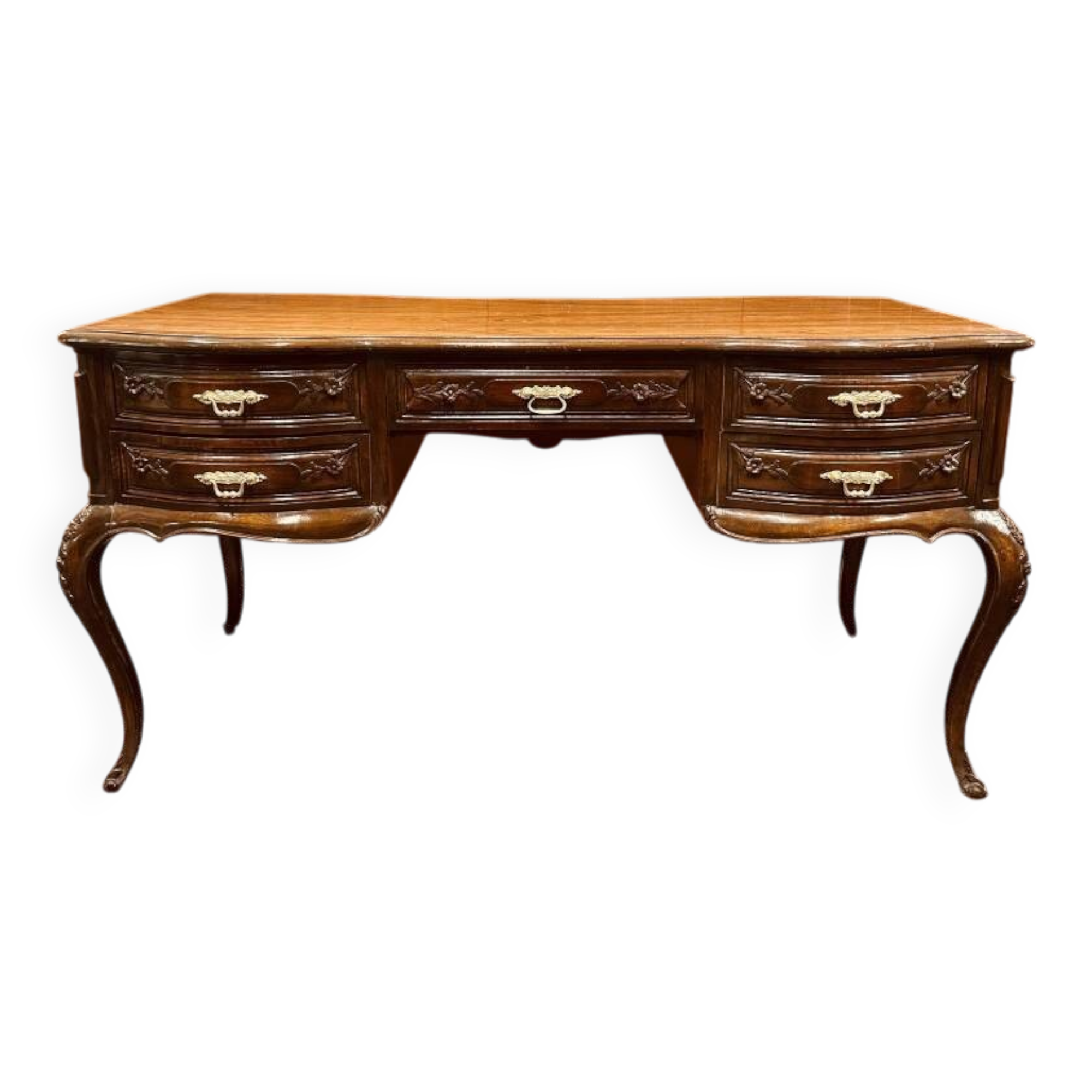 Classic English Rosewood Writing Table