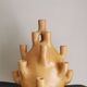 Tamgroute terracotta candlestick vase