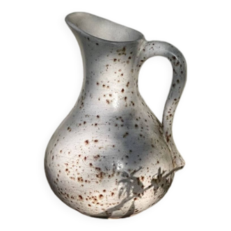 Stoneware pitcher