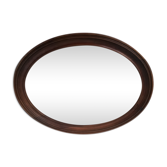 Old oval photo frame