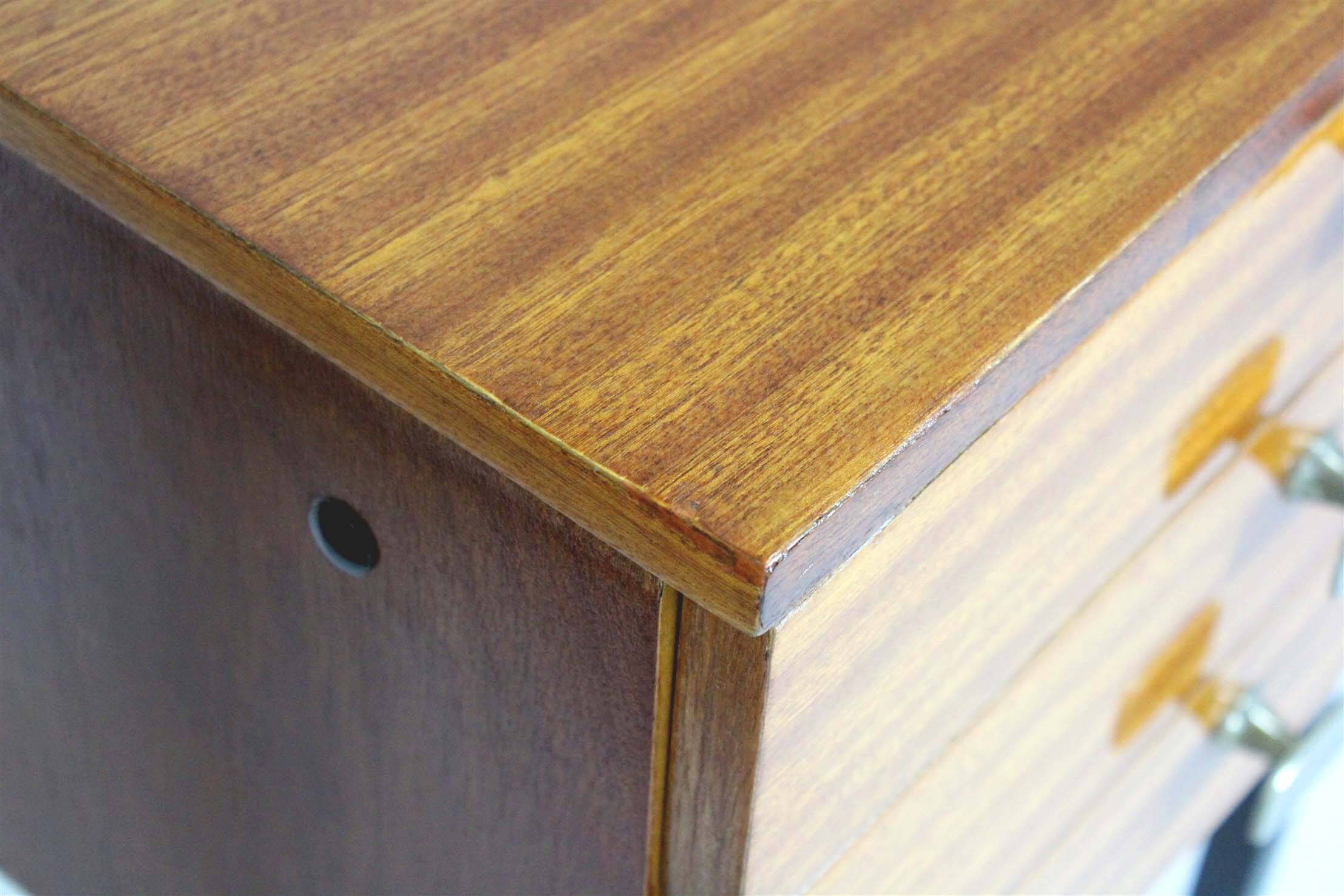 Mid-Century Modern Czechoslovakian Mahogany Nightstands by Up Závody, 1970s