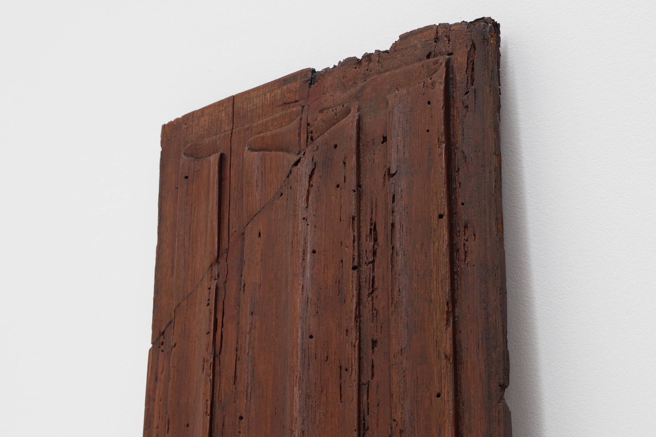 16th Century oak carved Gothic Panel, Belgium