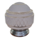 plafonnier des années 40,  globe verre granité opaque -  lampe de table