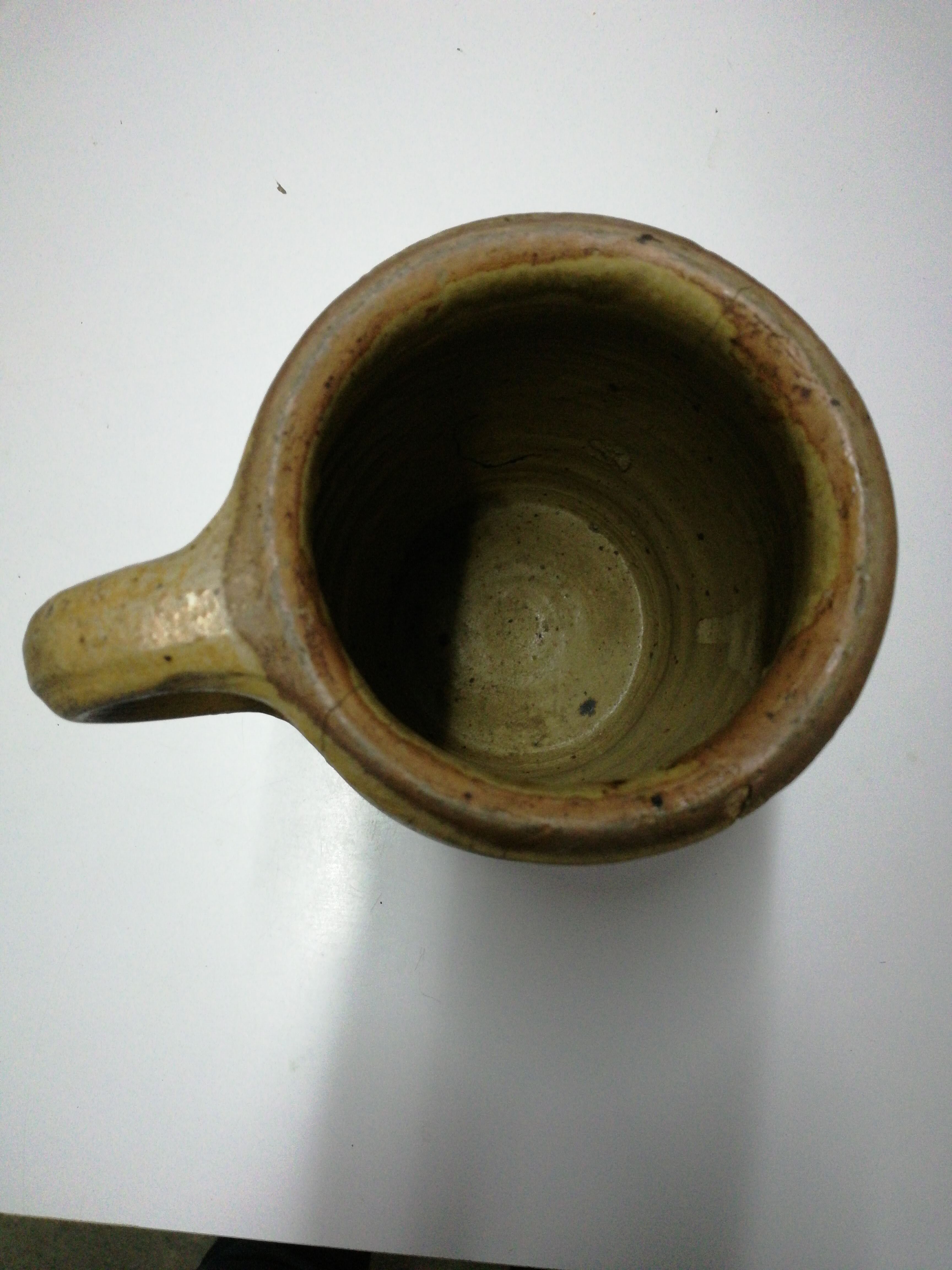 Old terracotta pot
