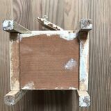 Antique wooden toy small bedside table