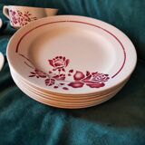 Service St Amand rose red 3116