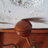 2 coat racks - wall hooks (wood and metal)