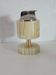 Briquet de table piezo onyx et métal doré, kogen 1970-1980