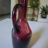 Bubbled glass decanter