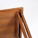 Set Of 2 Nesting Tables Model 219 Made In Teak By Johannes Andersen & Illum Wikkelsø From 1960s