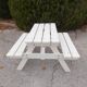 Table de jardin avec bancs pour enfants