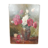 Oil on isorel signed Leon Mayet early XX