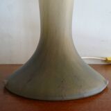 Mushroom lamp glass paste