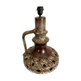 Floor table lamp Ceramic from the 60s 70s