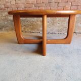 Teak coffee table Niels Bach, Denmark 1970