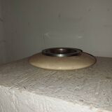 Fratelli Mannelli travertine candle holder ashtray from the 70s