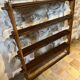Wooden shelf 1980 chalet style