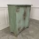 Parisian buffet 1900 greenish-blue patina