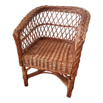 Wicker children's chair