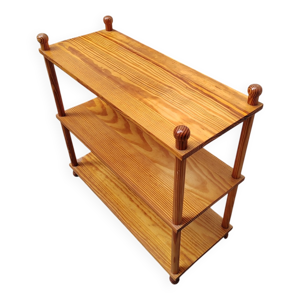 Étagère en pin vintage