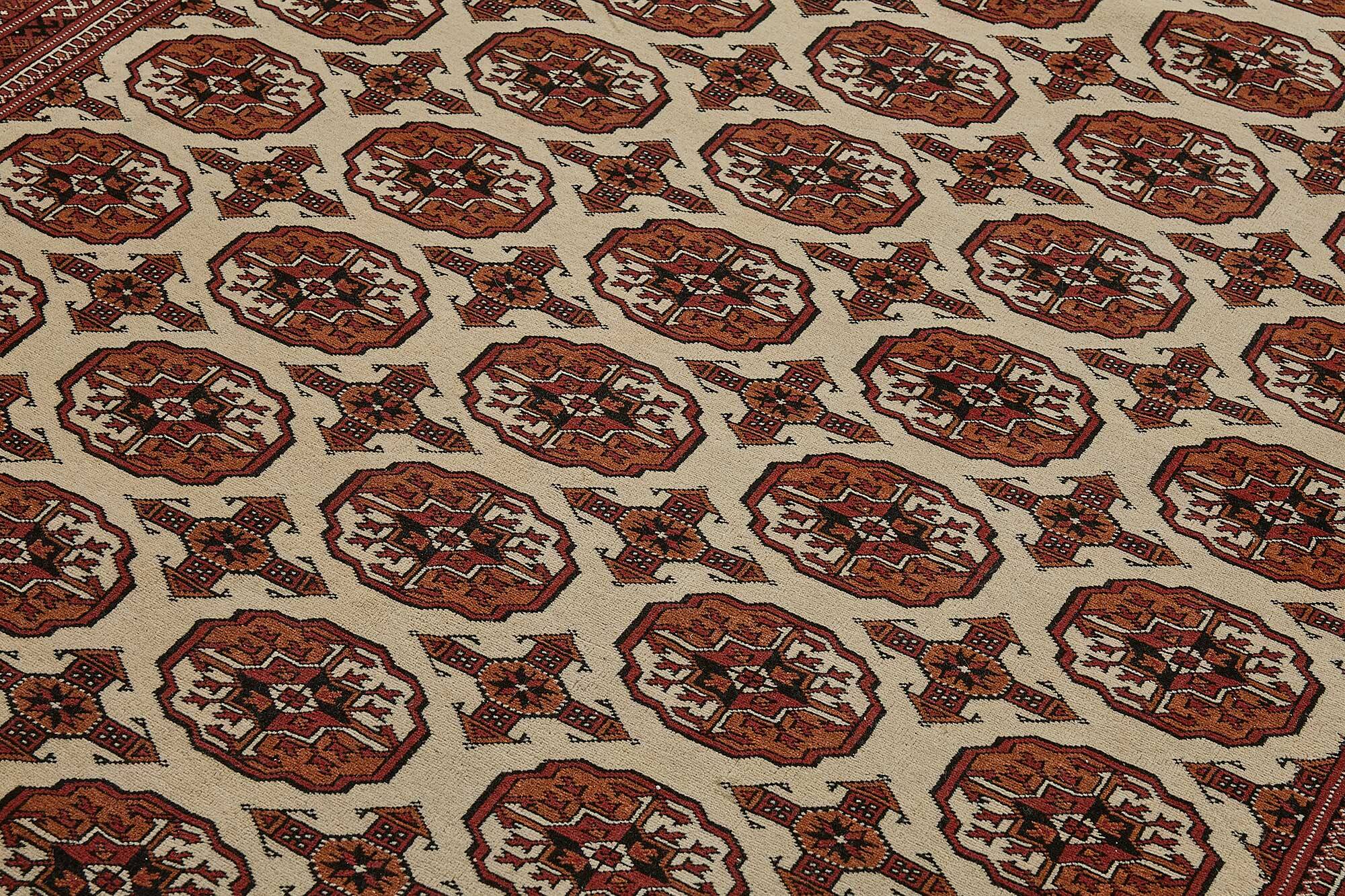 Turkish Handknotted Wool Oushak Rug 207 cm x 302 cm