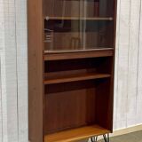 1970s teak bookcase shelf