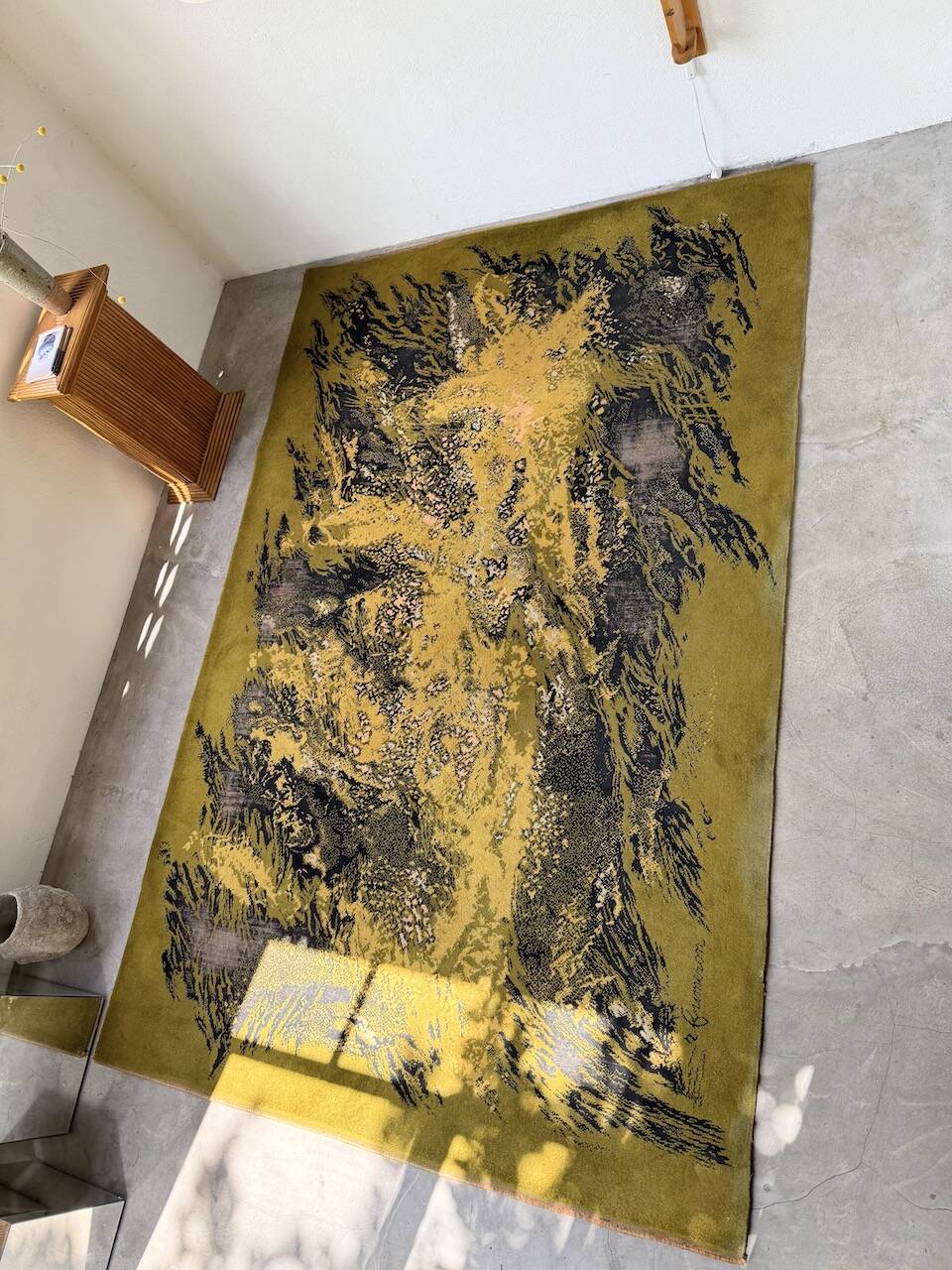 René Fumeron wool rug, 1960, Nevada model